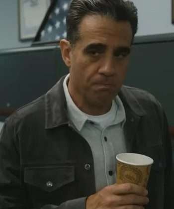 The Watcher (2022) Dean Brannock Grey Suede Leather Jacket