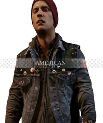Infamous Second Son Delsin Rowe Blue Vest