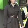Wonder Woman Gal Gadot Black Coat