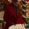 Movie Falling for Christmas Lindsay Lohan Red Coat