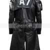 Video Game Fallout New Vegas Black Leather Trench Coat