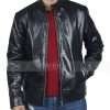 Vin Diesel Black Leather Jacket