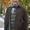 Victor Webster Five Star Christmas Brown Jacket