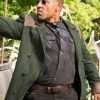 Revolution Giancarlo Esposito Green Wool Coat
