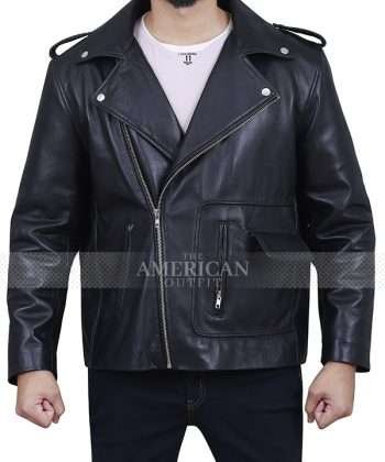 Grease Movie John Travolta T-Birds Black Jacket