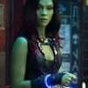 Zoe Saldana Guardians Galaxy Vol. 2 Gamora Black Leather Vest