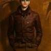 The King's Man Movie Conrad Oxford Brown Leather Jacket