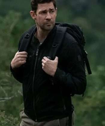 Jack Ryan TV Series Tom Clancy’s Jack Ryan Black Cotton Jacket