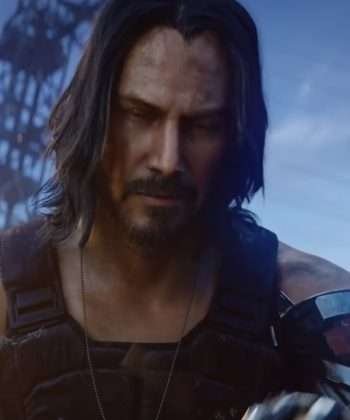 Video Game Cyberpunk 2077 Johnny Silverhand Sumrai Black Vest