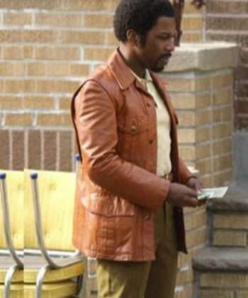 The Many Saints of Newark (2021) Leslie Odom Jr. Brown Leather Jacket