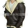 R.A.F B3 Shearling Brown Leather Jacket