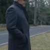 The Watcher 2022 Roger Kaplan Black Wool Trench Coat