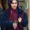 Vanessa Hudgens The Princess Switch Switched Again Velvet Coat
