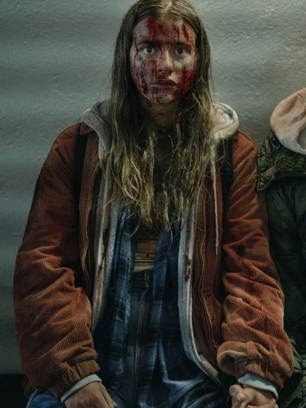 TV Series The Bastard Son & The Devil Himself Nadia Parkes Brown Jacket