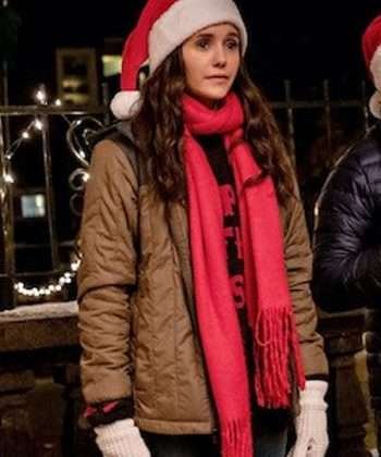 Love Hard (2021) Natalie Bauer Brown Puffer Jacket