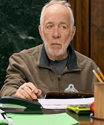 Howard Hesseman A Christmas in Vermont Nick Harper Brown Wool Jacket