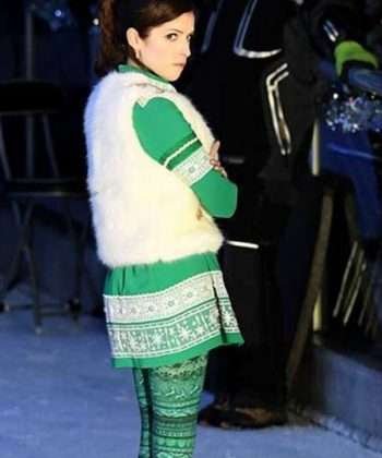Noelle Anna Kendrick White Vest