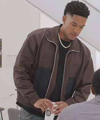 Peyton Alex Smith All American Homecoming Brown Jacket