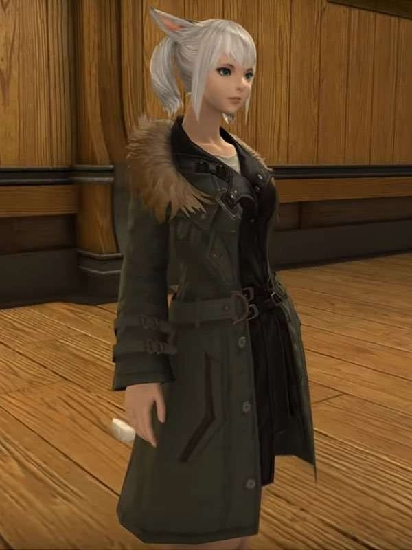 Video Game Final Fantasy XIV Rebel Green Coat
