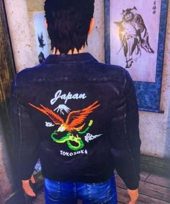 Shenmue 3 Game Ryo Hazuki Black Bomber Leather Jacket