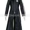Anime Series Black Rock Shooter Mato Kuroi Black Leather Coat