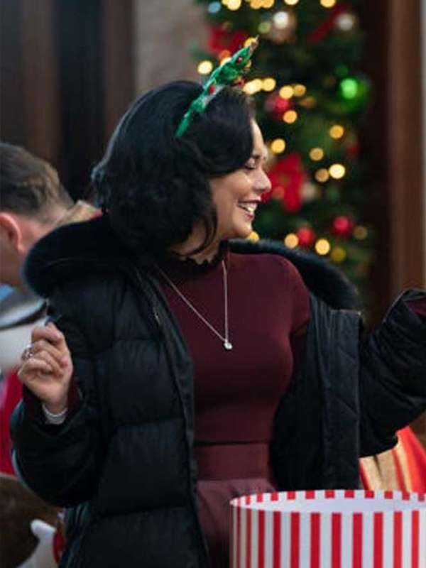 Vanessa Hudgens The Princess Switch Switched Again Puffer Jacket