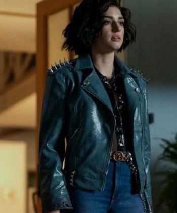 Tilda Webber The Imperfects Black Leather Jacket