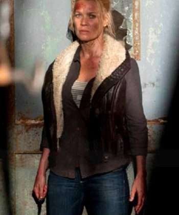 Andrea The Walking Dead Laurie Holden Leather Vest