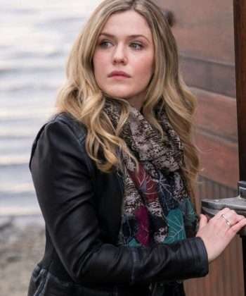 The InBetween (2019) Harriet Dyer Black Biker Leather Jacket