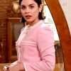 Vanessa Hudgens The Princess Switch Switched Again Pink Wool Coat
