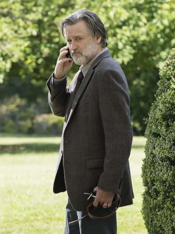 Bill Pullman TV Series The Sinner Brown Wool Blazer