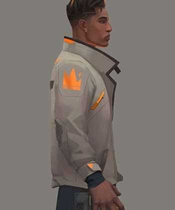 Valorant White Jacket