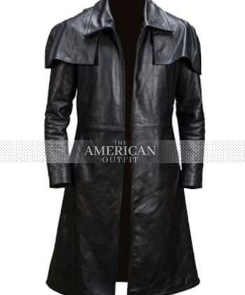 Fallout Ranger Duster Black Leather Coat