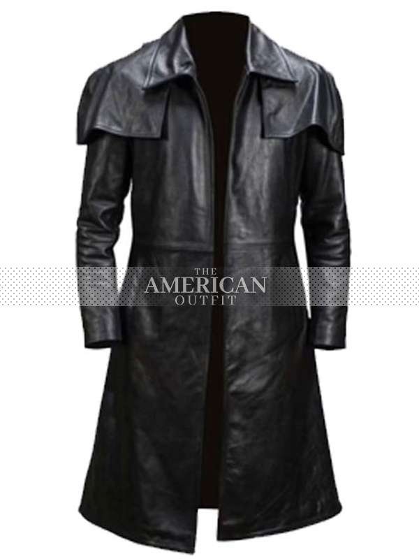Fallout Ranger Duster Black Leather Coat