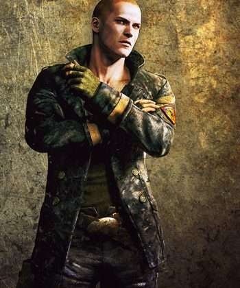 Game Resident Evil 6 Jake Muller Black Jacket
