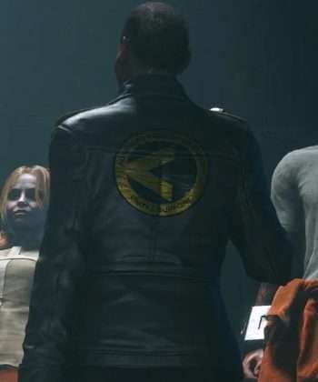 Amanda Waller Suicide Squad Kill the Justice League Debra Wilson Black Leather Jacket