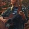 A Chance Encounter Andrea von Kampen Green Cotton Jacket