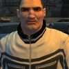 GTA IV (2008) Albanian Black and White Leather Jacket