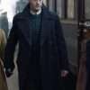 The Aftermath Alexander Skarsgård Black Trench Coat