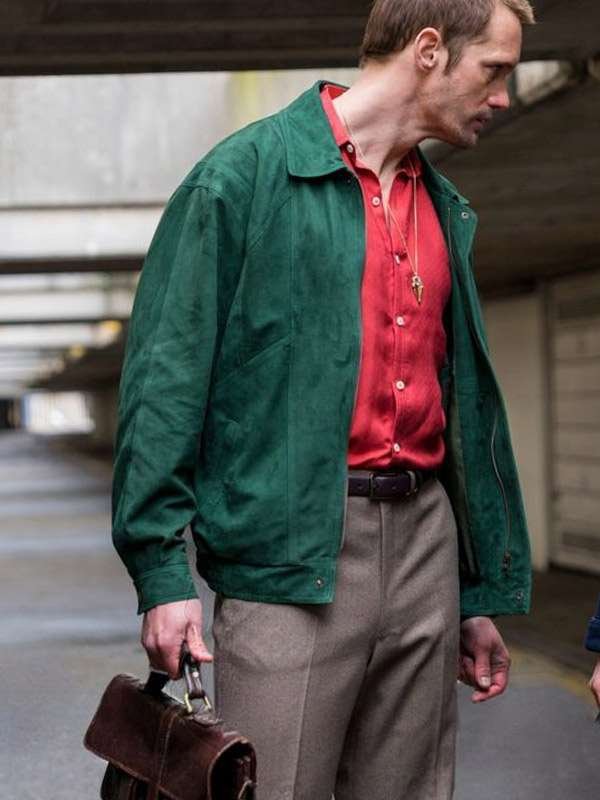 The Little Drummer Girl Season 01 Gadi Becker Leather Jacket