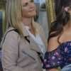 Movie The Wedding Veil Alison Sweeney Beige Leather Jacket