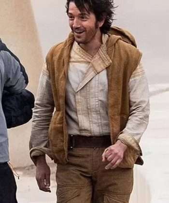 Diego Luna TV Series Andor Brown Vest