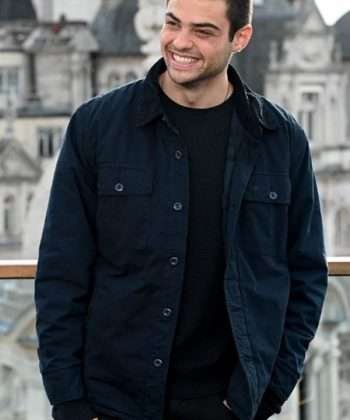 Black Adam Noah Centineo Black Cotton Jacket