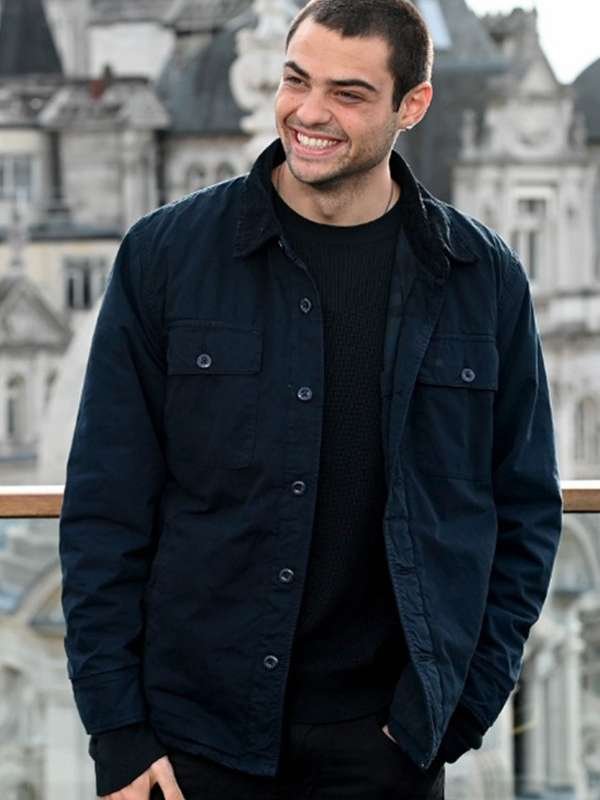 Black Adam Noah Centineo Black Cotton Jacket