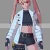 Video Game Fortnite Chapter 3 Season 4 Lennox Rose White Jacket