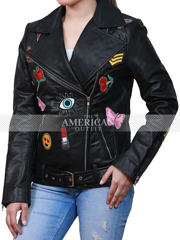 Pitch Perfect 3 Anna Kendrick Black Leather Jacket