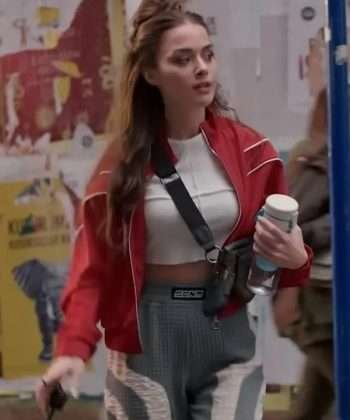 Private Lesson 2022 Bensu Soral Red Track Jacket