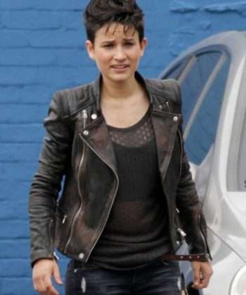 Arrow Bex Black Leather Jacket