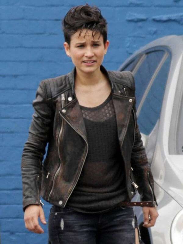 Arrow Bex Black Leather Jacket