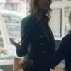 Laura Dern TV Series Big Little Lies Crocodile Print Blazer Coat
